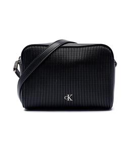 Сумка через плечо женская Calvin Klein Jeans ребристая, черный