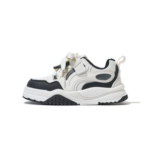 Низкие повседневные кроссовки для мальчиков и девочек PSY, белый/черный