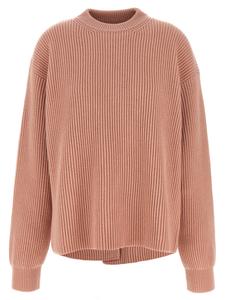 Свитер с круглым вырезом JIL SANDER, розовый
