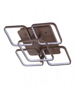 Встраиваемый светодиодный потолочный светильник Sebastian из металла Jonathan Y, коричневый