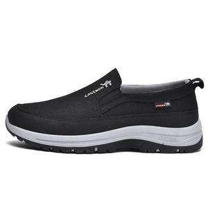 Износостойкие, дышащие, легкие, низкие повседневные мужские туфли Pilot the camel, Black