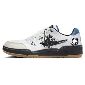 Мужские кроссовки для скейтбординга Full Force Low-Top черного/белого/синего цвета Nike