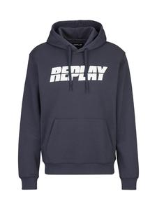 Толстовка Replay, темно-синий