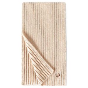 Вязаный шарф с вышитым логотипом Loro Piana, cookies mixed color