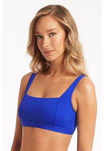 Топ бикини SEA LEVEL ESSENTIALS SQUARE NECK, Blue