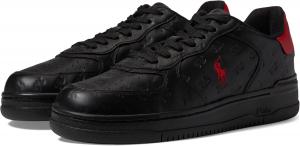 Кроссовки Polo Ralph Lauren Masters Court Logo из кожи, Black