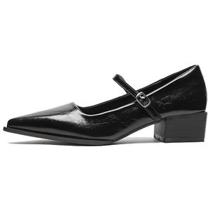 WEISHIBANGWEI Туфли Мэри Джейн женские черные