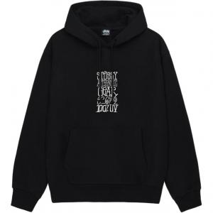 Худи с принтом stüssy Stussy, черный