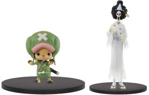 Брук One Piece Dxf The Men Of The Great Passage, Waioh, Тони Чоппер и бонусный подарок фигурки в масштабе BANPRESTO