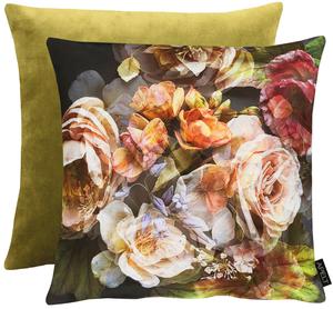 Чехол на подушку Landscape, 46x46 см, зеленый/многоцветный/светло-красный