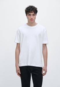 Футболка Massimo Dutti SHORT SLEEVE, White Denim/White