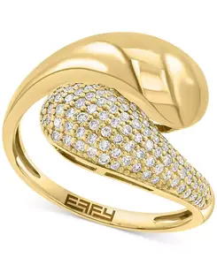 Кольцо с бриллиантами Effy (1/3 карата) из 14-каратного золота Effy Collection, gold