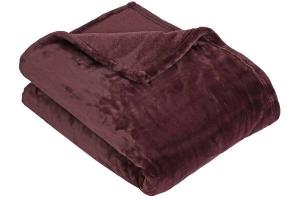 Одеяло Zollner 00000395, 220x1x240 см, бордовый