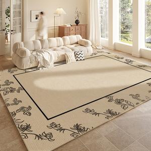 Budis Ковер 180х250 см для гостиной и спальни, моющийся, утолщенный, водостойкий, в стиле French High-End