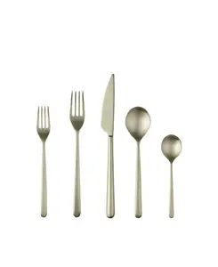 Набор столовых приборов для льда Linea, 5 предметов Mepra, champagne