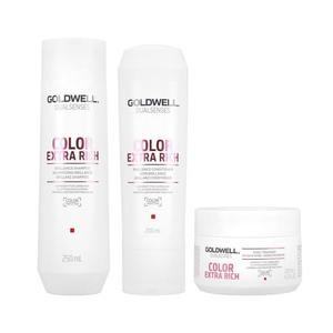 Набор косметики для волос, 3 шт. Goldwell, Dualsenses Color Extra Rich