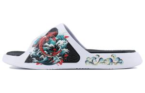 Шлепанцы и сланцы PEAK Statistic Sandals Slide Slippers Men Black