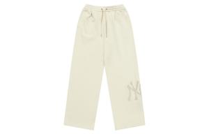 Нью-Йорк Янкиз MONOGRAM Коллекция 25FW Повседневные брюки Unisex MLB, слоновая кость