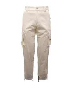 Джинсовые брюки-карго, произведенные в Италии. Gcds, белый