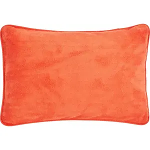 Декоративная подушка Softie - особенно мягкий и приятный на ощупь чехол для подушки без наполнителя, 1 штука Done., Coral + unifarben