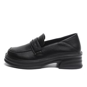 WARRIOR Лоферы женские 4,5 см, черные