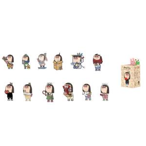 Загадочная коробка Gum Monster Wild Everyday Collection, одиночная загадочная коробка/полная коробка 12 шт POP MART