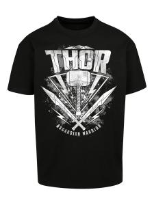 Рубашка F4NT4STIC Marvel Thor Ragnarok Thor Hammer Logo, черный