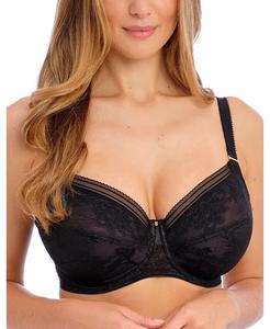 Бюстгальтер Fusion Lace с боковой поддержкой и косточками Fantasie, черный
