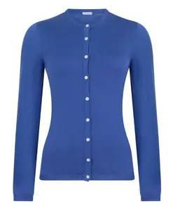 Приталенный кардиган на пуговицах Malo, синий