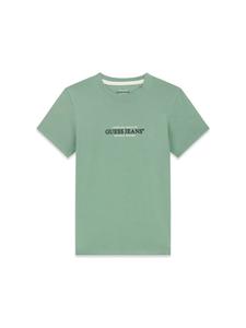 GUESS JEANS Футболка в зеленом цвете