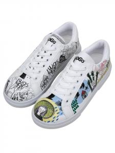 Кроссовки на шнуровке Dogo, белый