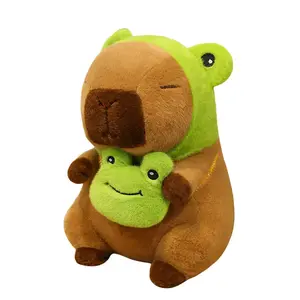 Плюшевая кукла милая капибара высота 23 см Whoops