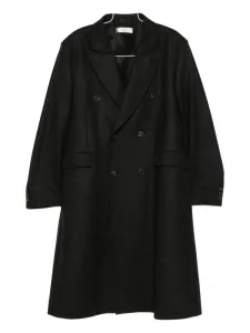 Двубортное пальто Whale OUR LEGACY, серый