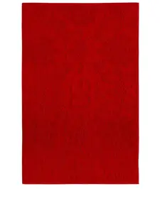 Махровый коврик для ванной DOLCE & GABBANA, 58х90 см, красный