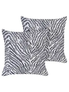 Декоративная подушка Beliani 2er Set Deko MANETTI, черный/белый