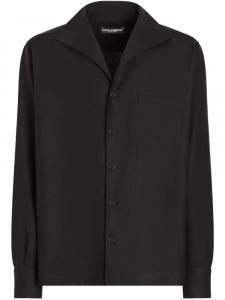 Рубашка с воротником-шалью Dolce & Gabbana, черный