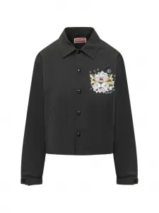 Графичная куртка-тренер Kenzo, черный