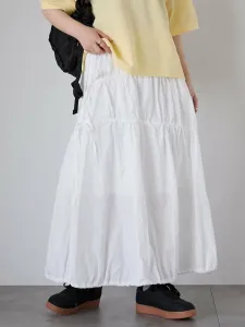 Юбка-баллон с лентами Ehka Sopo, цвет Off White