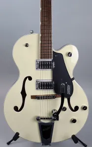 Gretsch G5420T Electromatic Classic полый корпус с одним вырезом и тремоло Bigsby, винтажный белый/Лондонский серый