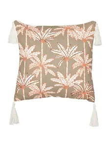 Декоративная подушка Beliani Deko MELOBESIA, цвет beige/weiß/rosa