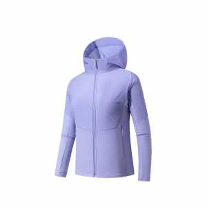 ANTA Куртка Women's Cyan Bird Purple