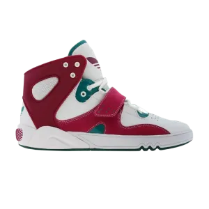 Кроссовки Adidas Big Kids Roundhouse Mid J, белый