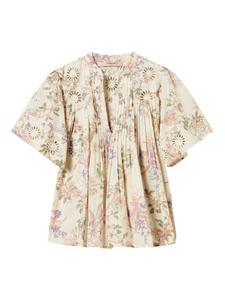 Вязаная футболка TWINSET, белый