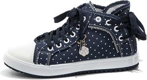 Женские туфли на шнуровке из денима и сетки, повседневные плоские тканевые туфли с круглым носком, дышащие для ходьбы Generic, B04-Dark Blue