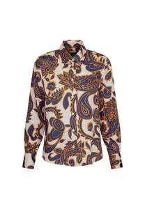 Блузка черная роза Seidensticker, синий