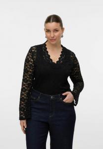 Блуза Vero Moda Curve, черный