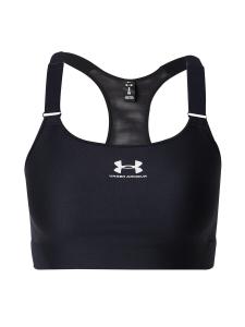 Толстовка с капюшоном на молнии UNDER ARMOUR Bralette Zip-Up Hoodie, черный