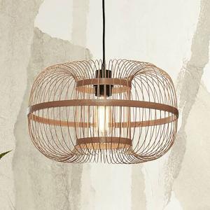 Подвесной светильник GOOD&MOJO Hokkaido, черный / бежевый