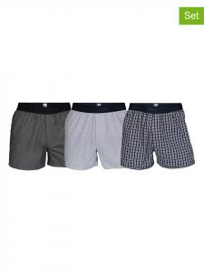 JBS Комплект из 3 штук: боксерские шорты серого цвета