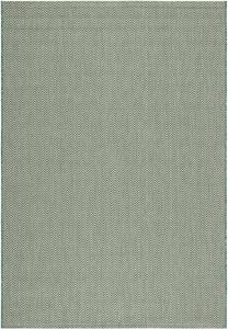 Ковер SAFAVIEH, 61 x 110 см, Washable Outdoor Courtyard Collection - , Dark Green & Beige, Non-Shedding & Easy Cleaning, идеален для патио, входной двери, прихожей, придверный ковер (CY8022-32221)
